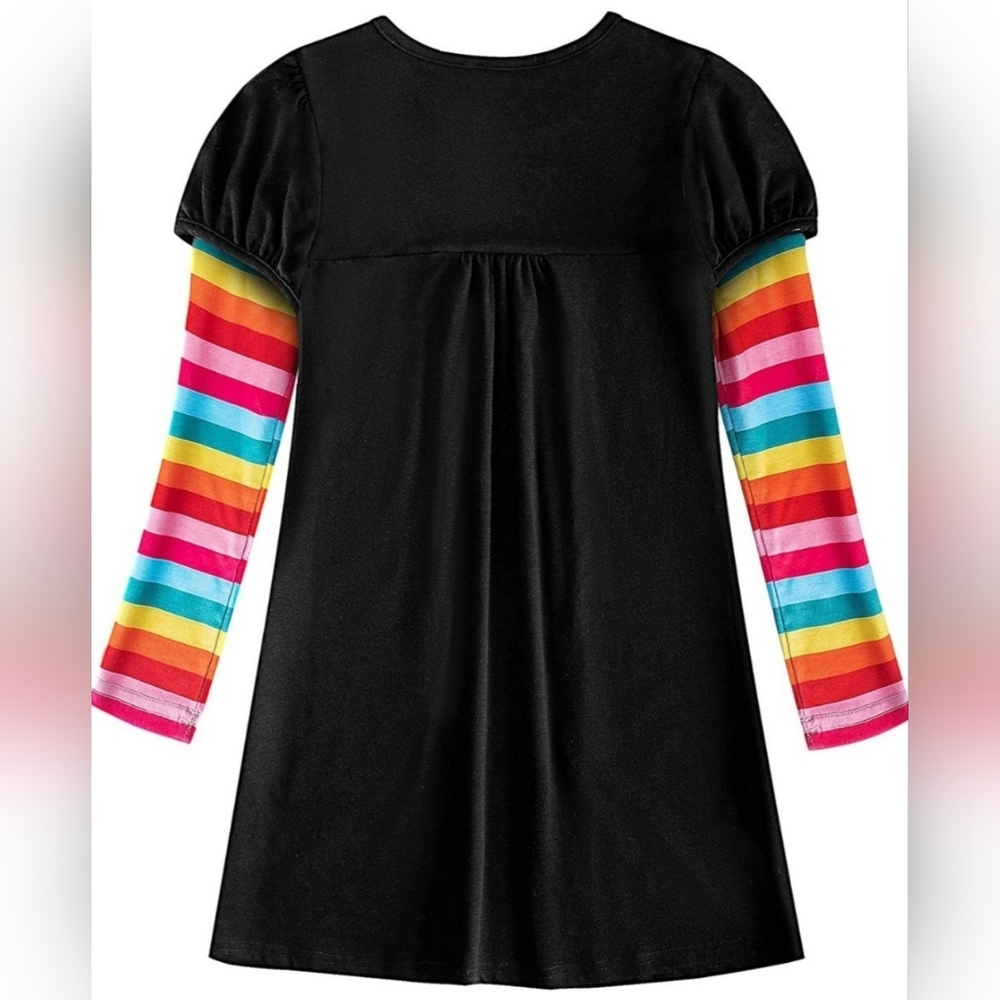 Girls Casual Long Sleeve dress - Picture 2 of 4